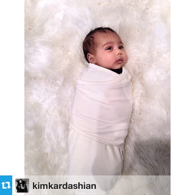 #Repost from @kimkardashian with @repostapp I had to repost, Nori is so adorable.💕💕💕